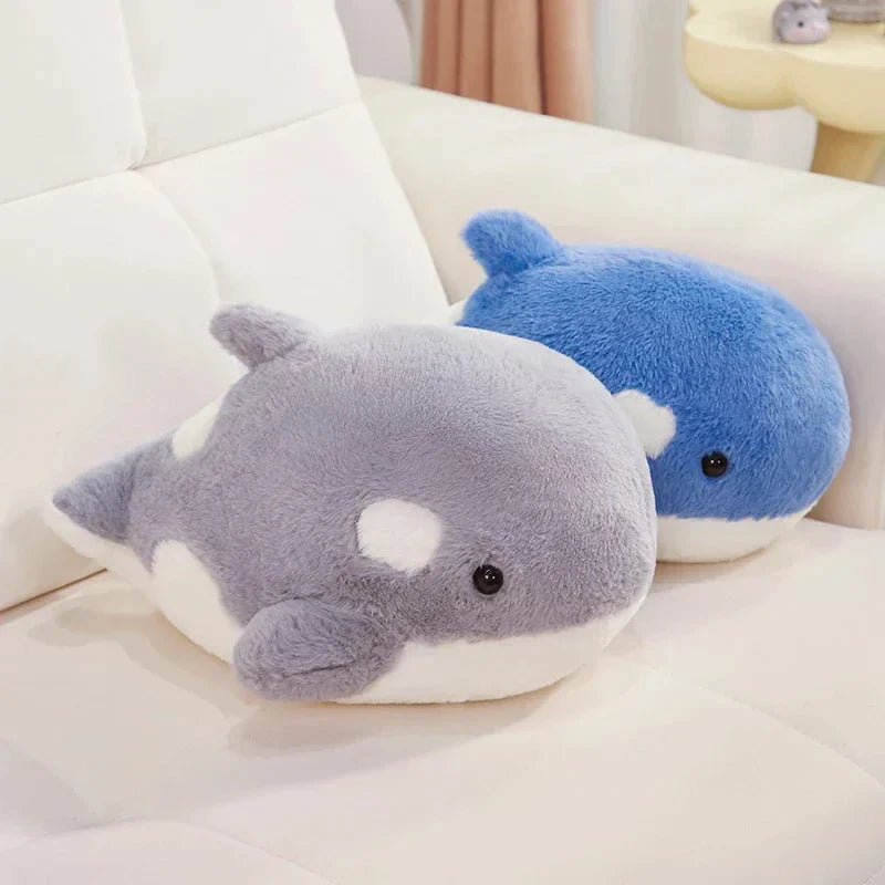 BowLift | Kawaii Fluffy Gray Blue Killer Whale Plushies