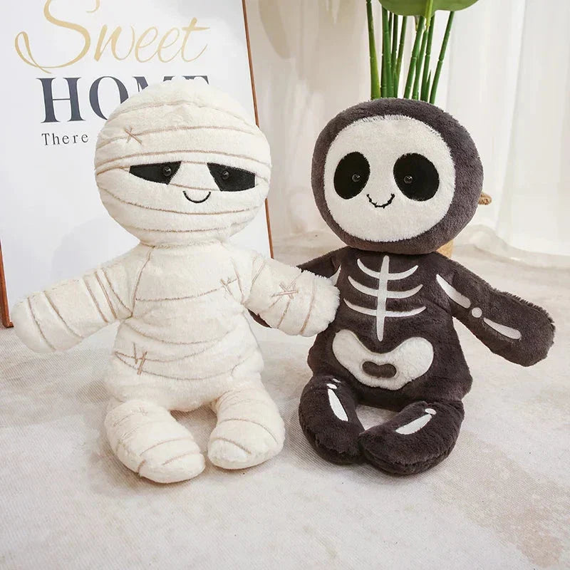 BowLift | Scary Skeleton and Mummy Halloween Plushies