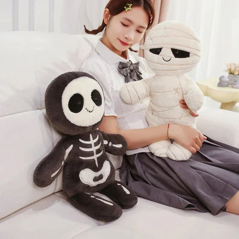 BowLift | Scary Skeleton and Mummy Halloween Plushies