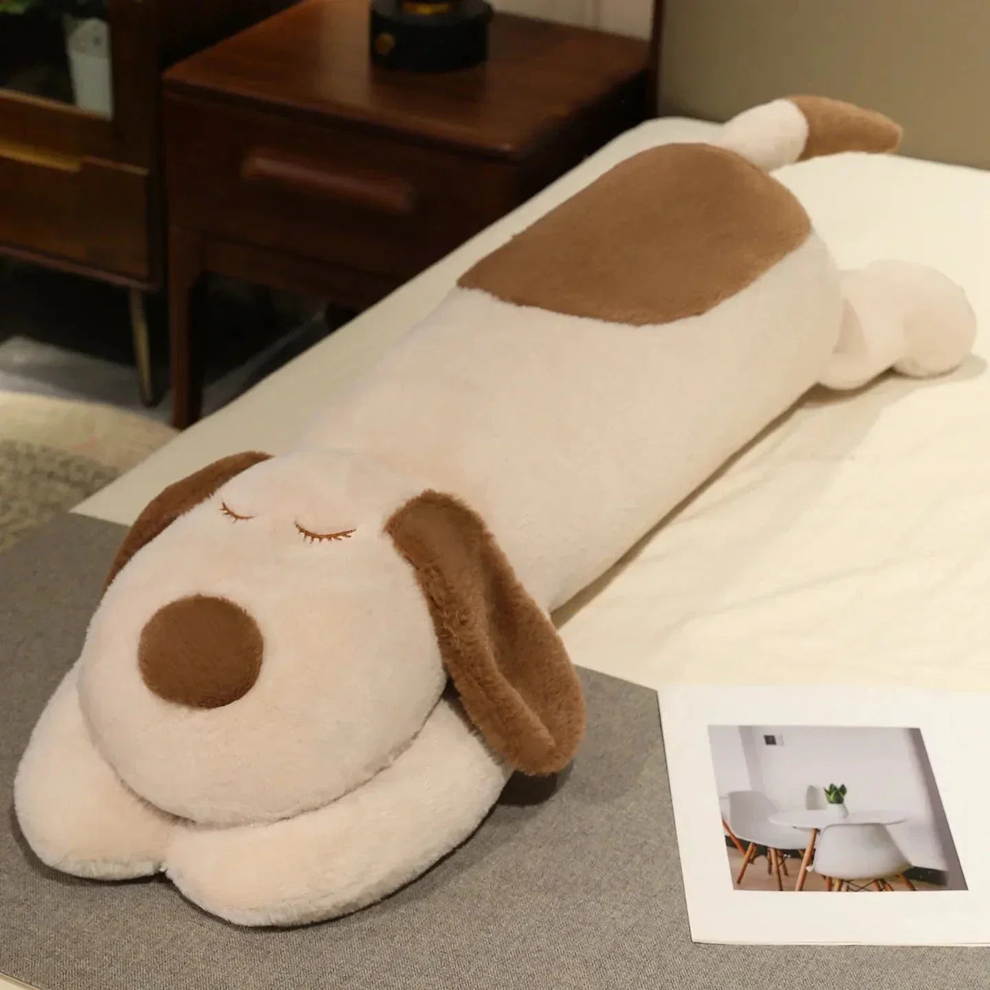 BowLift | Snoozie the Sleepy Puppy Hug Pillow