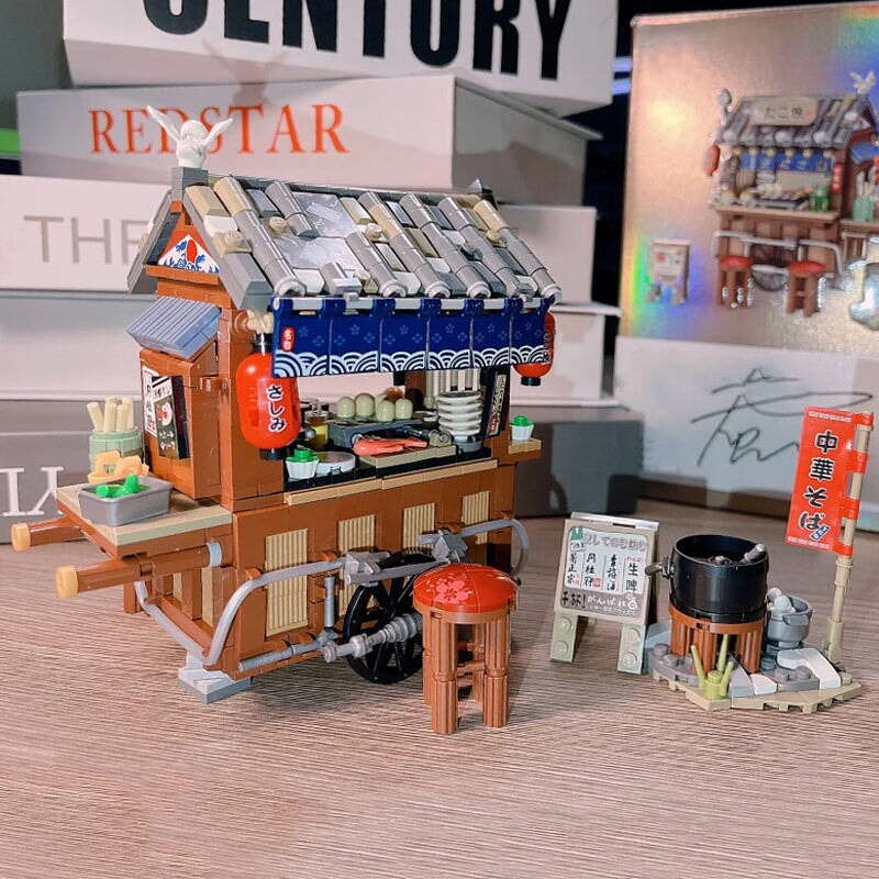 BowLift | Takoyaki & Noodle Asian Street Stall Nano Building Blocks