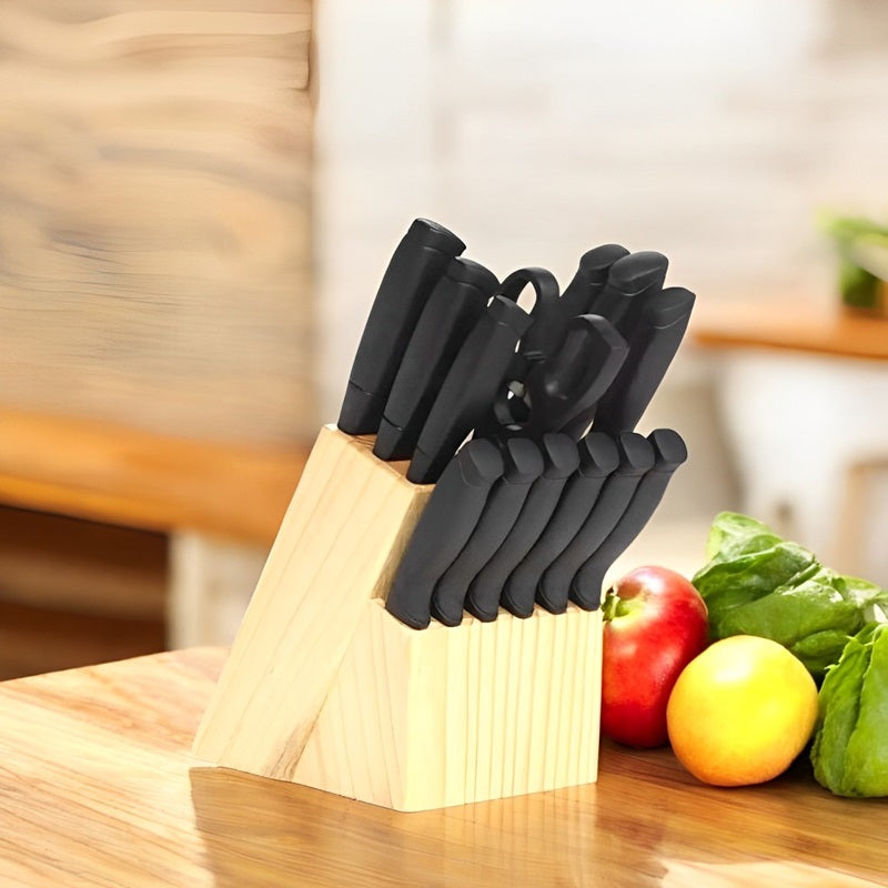 BowLift | 22-Piece Premium Knife Set with Block