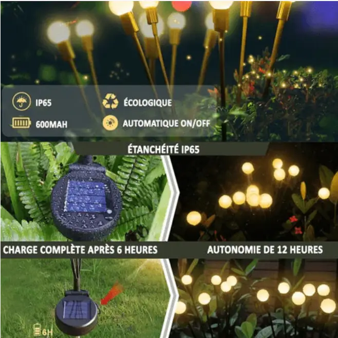 BowLift | The Magic of the Solar Lamp with Firefly Effect