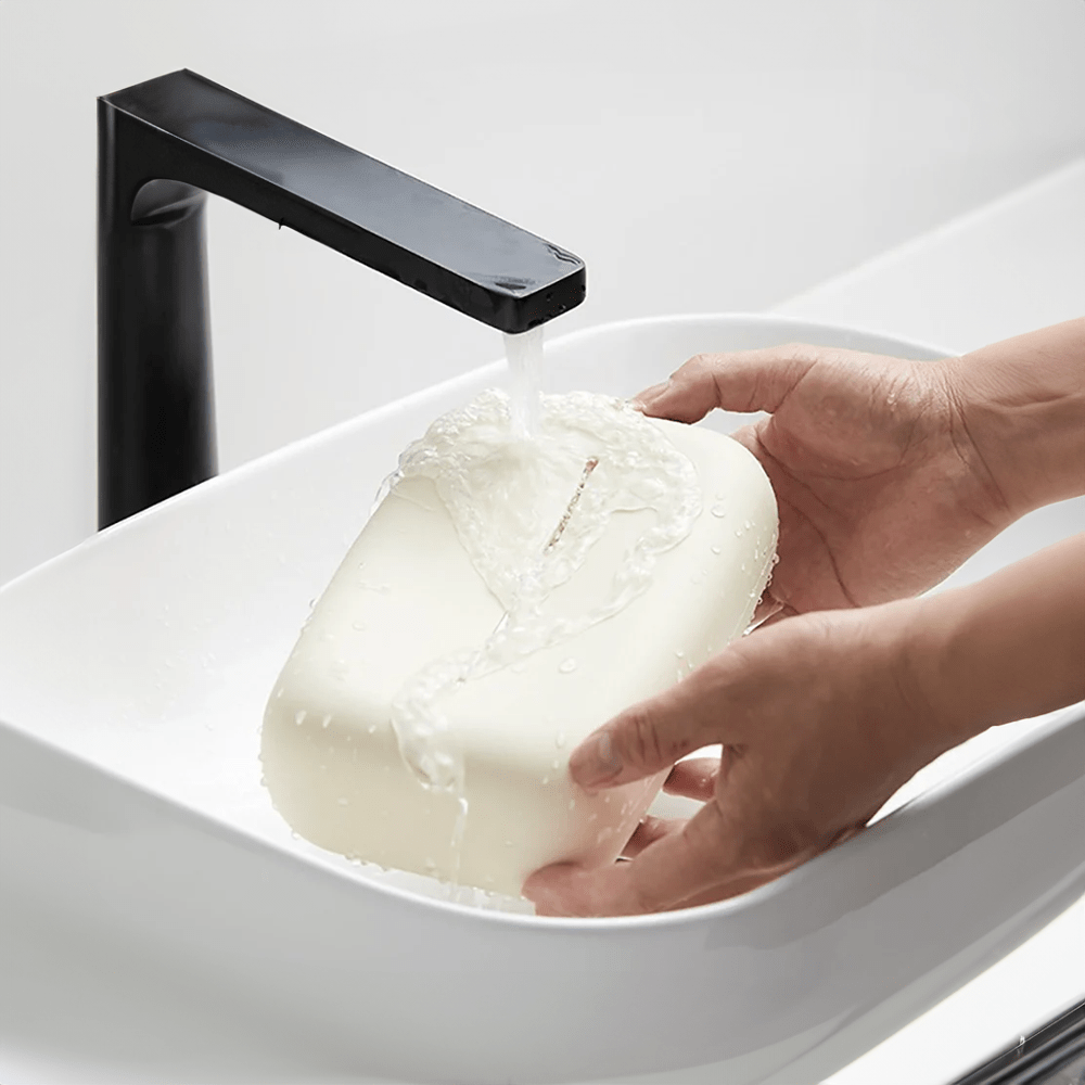 BowLift | Light beige soft tissue box cover