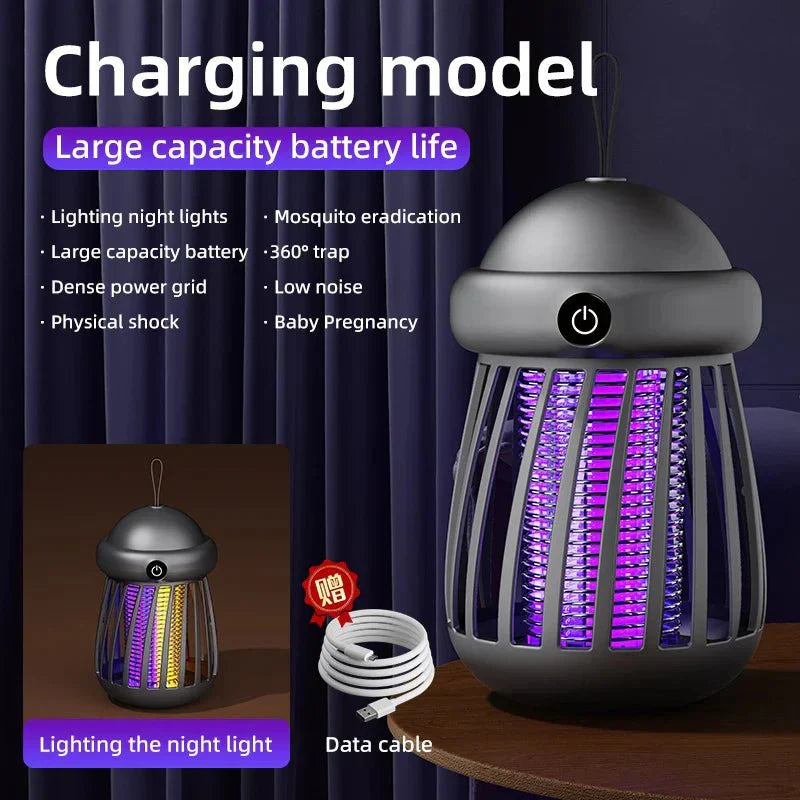 BowLift | SilentZap – Silent UV Mosquito Killer Lamp for Indoor & Outdoor Use