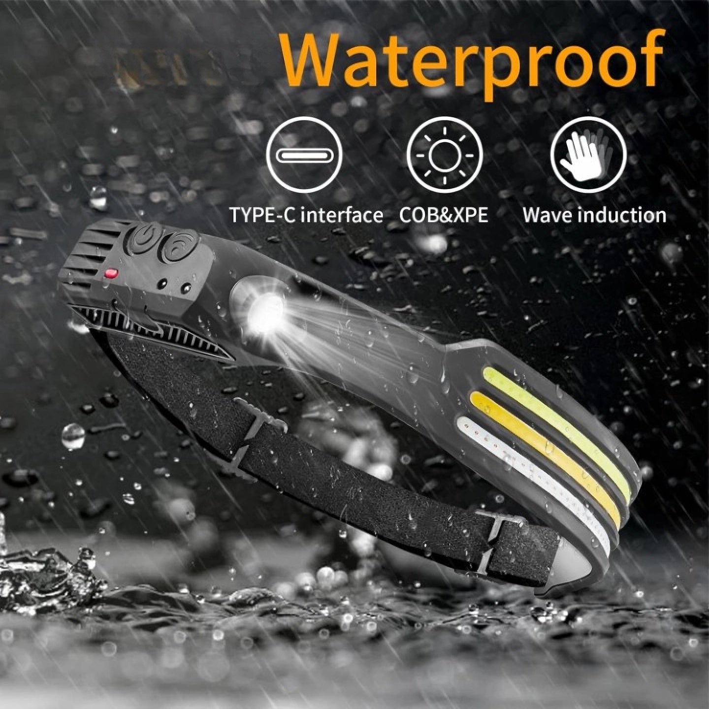 BowLift | LED Headlamp X3 ā Waterproof & Rechargeable Head Torch for Running, Hiking & Outdoor Adventures