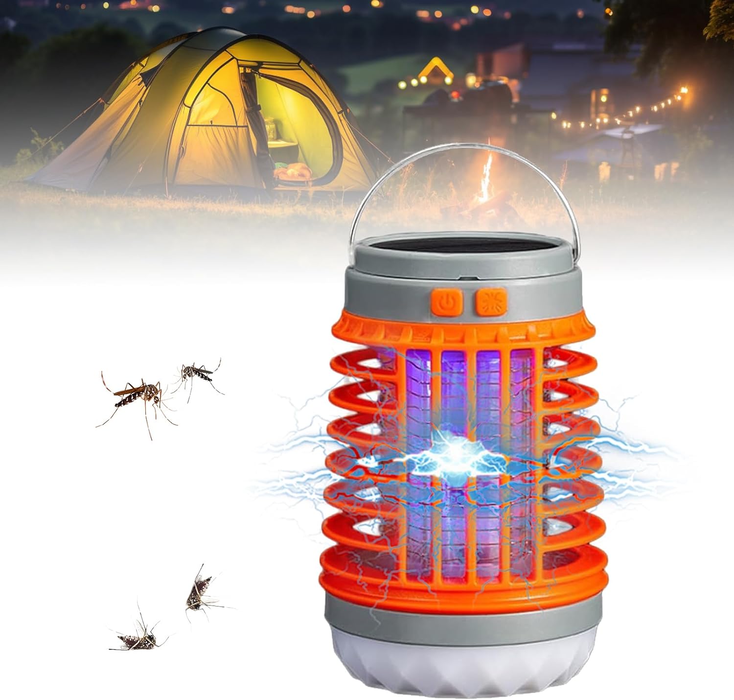 BowLift | 3-in-1 Electric Mosquito & Bug Zapper with UV Light & Fan for Indoor and Outdoor Insect Control