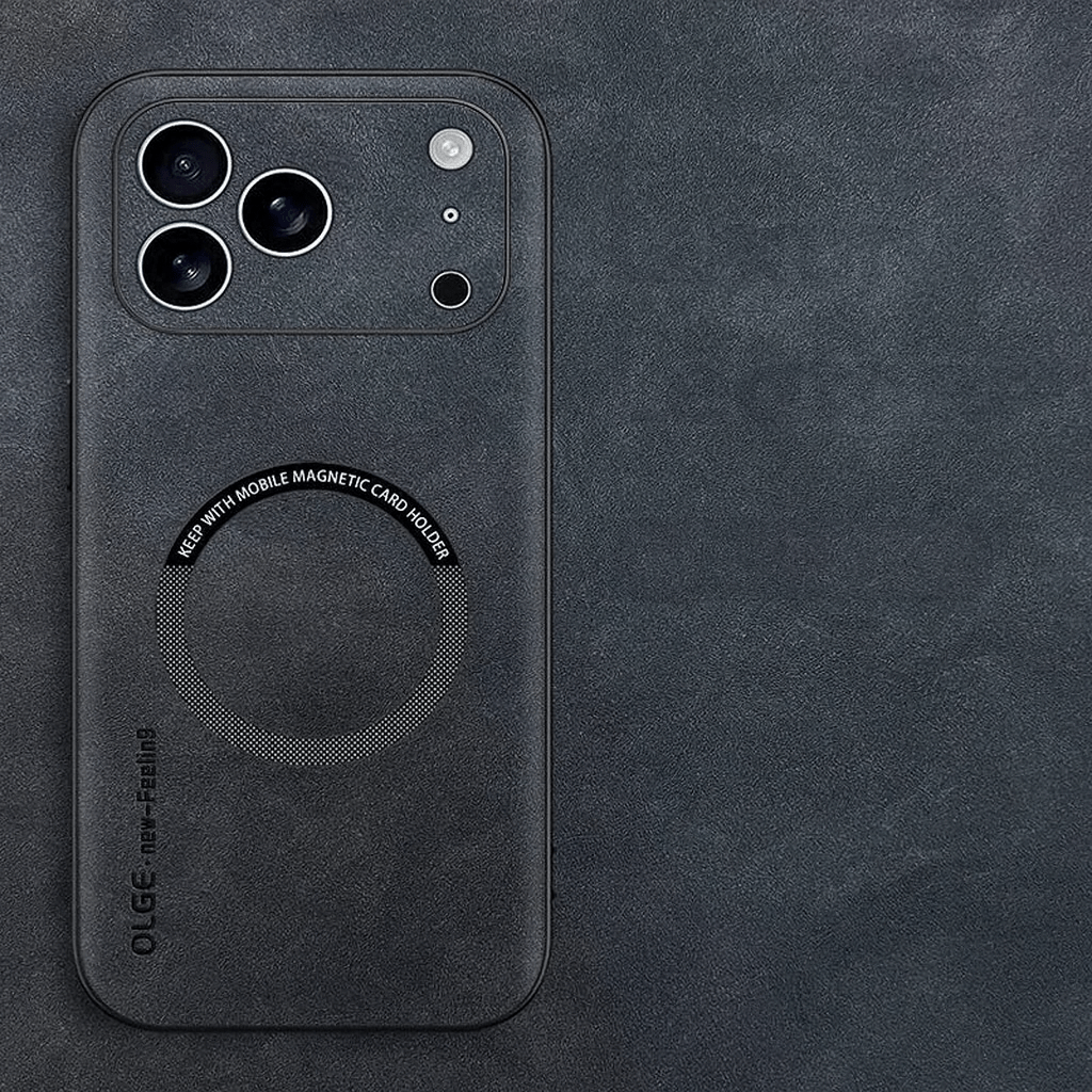 BowLift | LUXEGUARD – Premium Leather Phone Case with MagSafe for iPhone