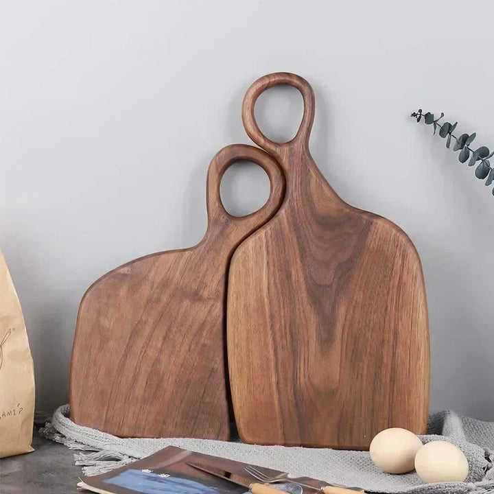 BowLift | 2-Pack Premium Walnut Wooden Chopping Boards – Elegant & Durable Cutting and Serving Board Set