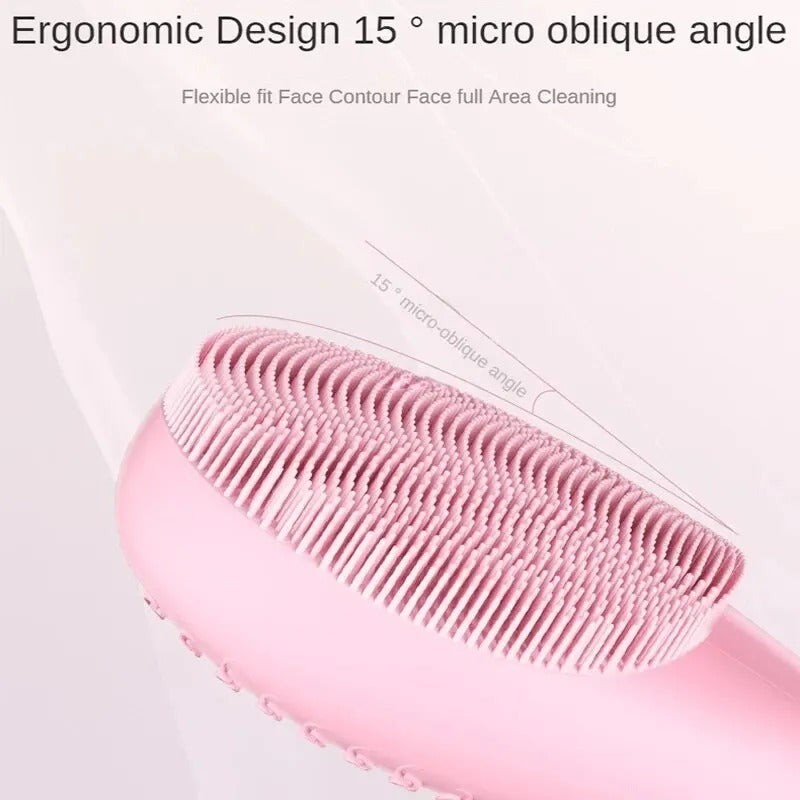 BowLift | Electric Facial Cleansing Brush | Waterproof Silicone, Sonic Vibration Technology for Deep Pore Cleansing and All Skin Types