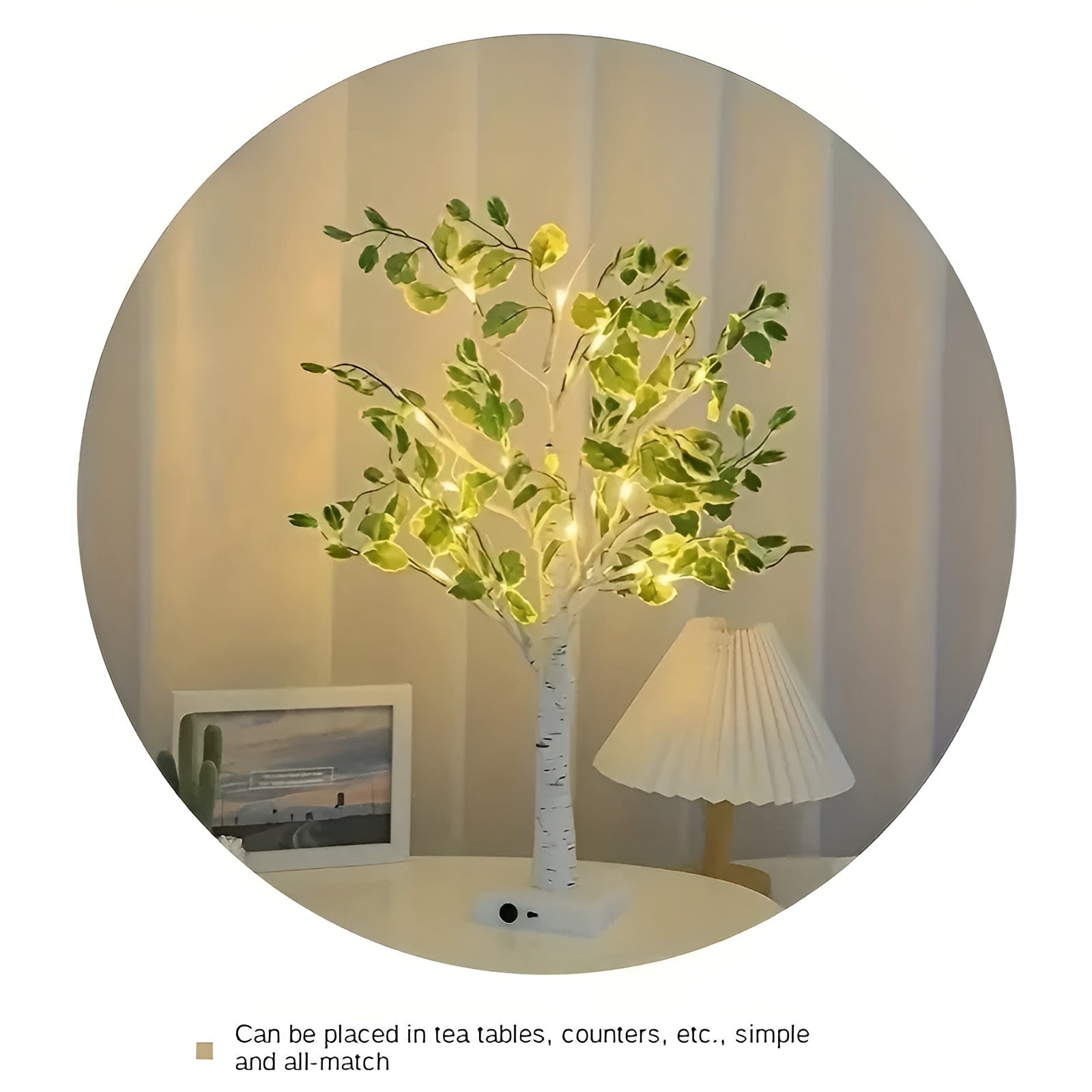 BowLift | Magical BrightTree Table Lamp – Elegant Tree Design with Warm LED Light