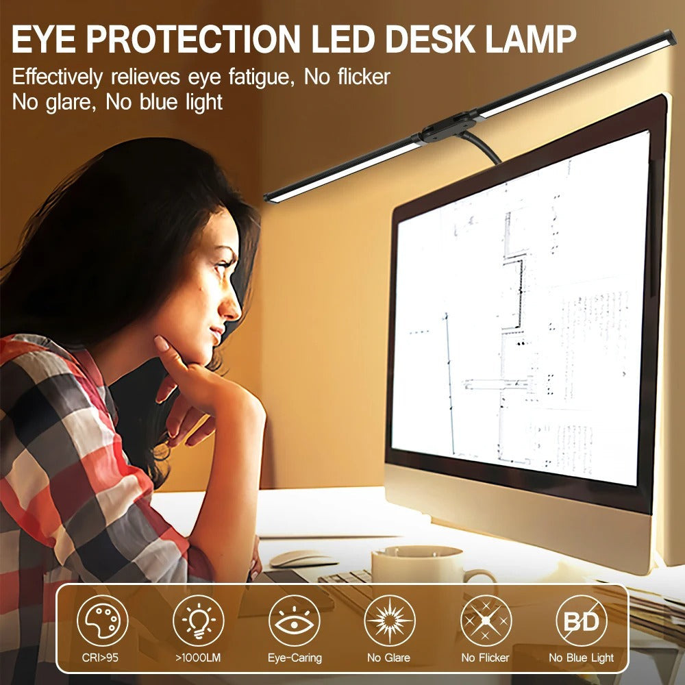 BowLift | Double-Head LED Desk Lamp | Lighting Solution for Study, Work & Office Use