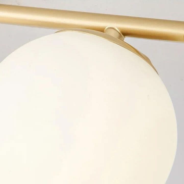 BowLift | NordLux LED Glass Ceiling Light – White Globe
