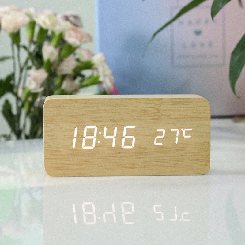 BowLift | Minimalistic LED Watch | Wood