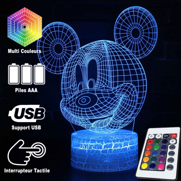BowLift | 3D Lamp head of Mickey