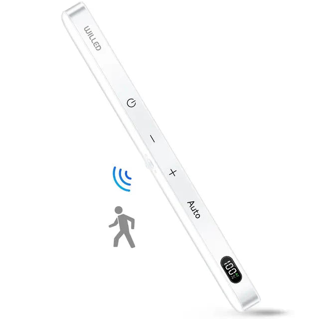 Motion Sensor Cabinet Light Battery Display 60 LED Touch Light Bar | Bowlift