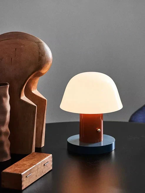 BowLift | NatureGlow Lamp - Modern Mushroom Table Lamp