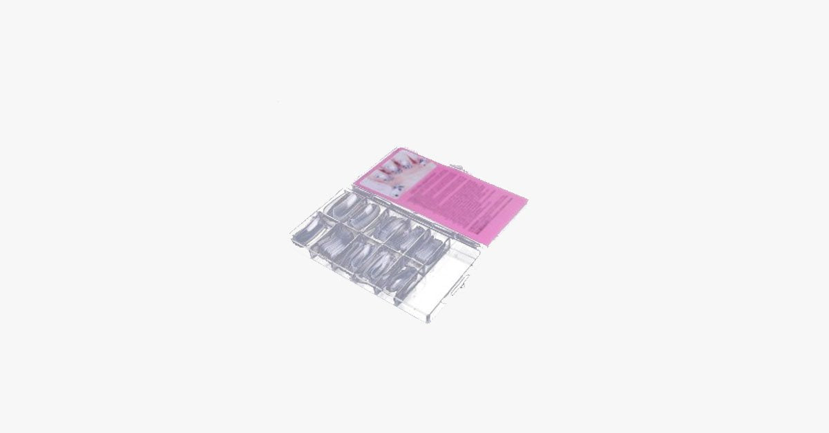 BowLift | 12 Piece Dual Forms Nail Forms for Acrylic & Gel Nails All Sizes
