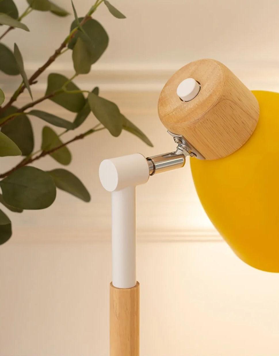 BowLift | Nordic Table Lamp | Wood, Iron