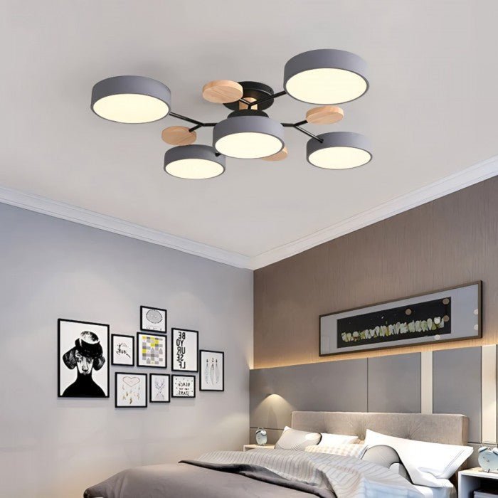 BowLift | NordicGlow Branched LED Ceiling Light - Elegant Nordic Style