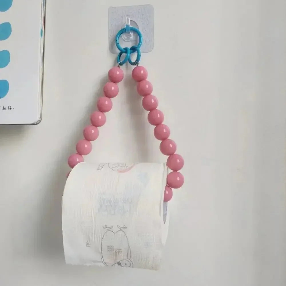 BowLift | Innovative hanging toilet paper holder with beads
