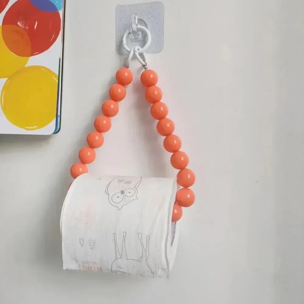 BowLift | Innovative hanging toilet paper holder with beads