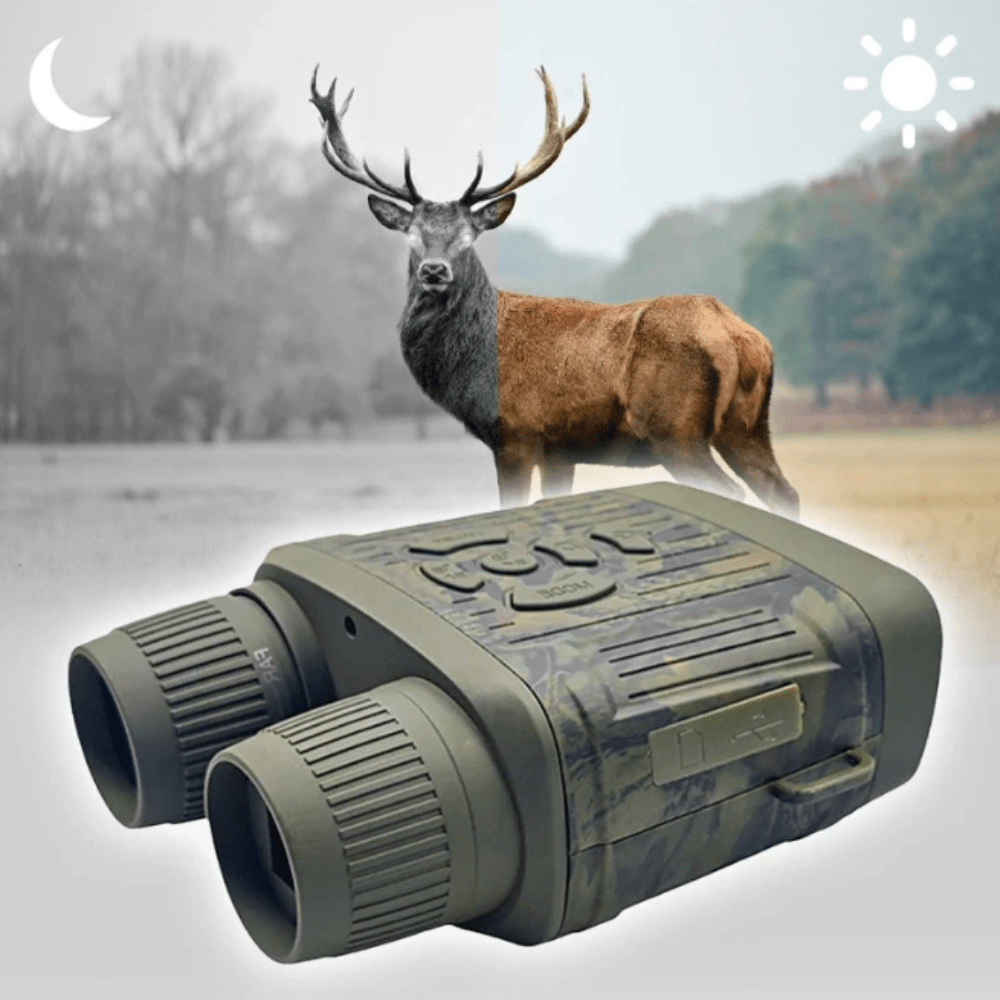 BowLift | Infrared Night Vision Binoculars | HD Clarity, 305m Range & Ideal for Wildlife Observation and Home Security