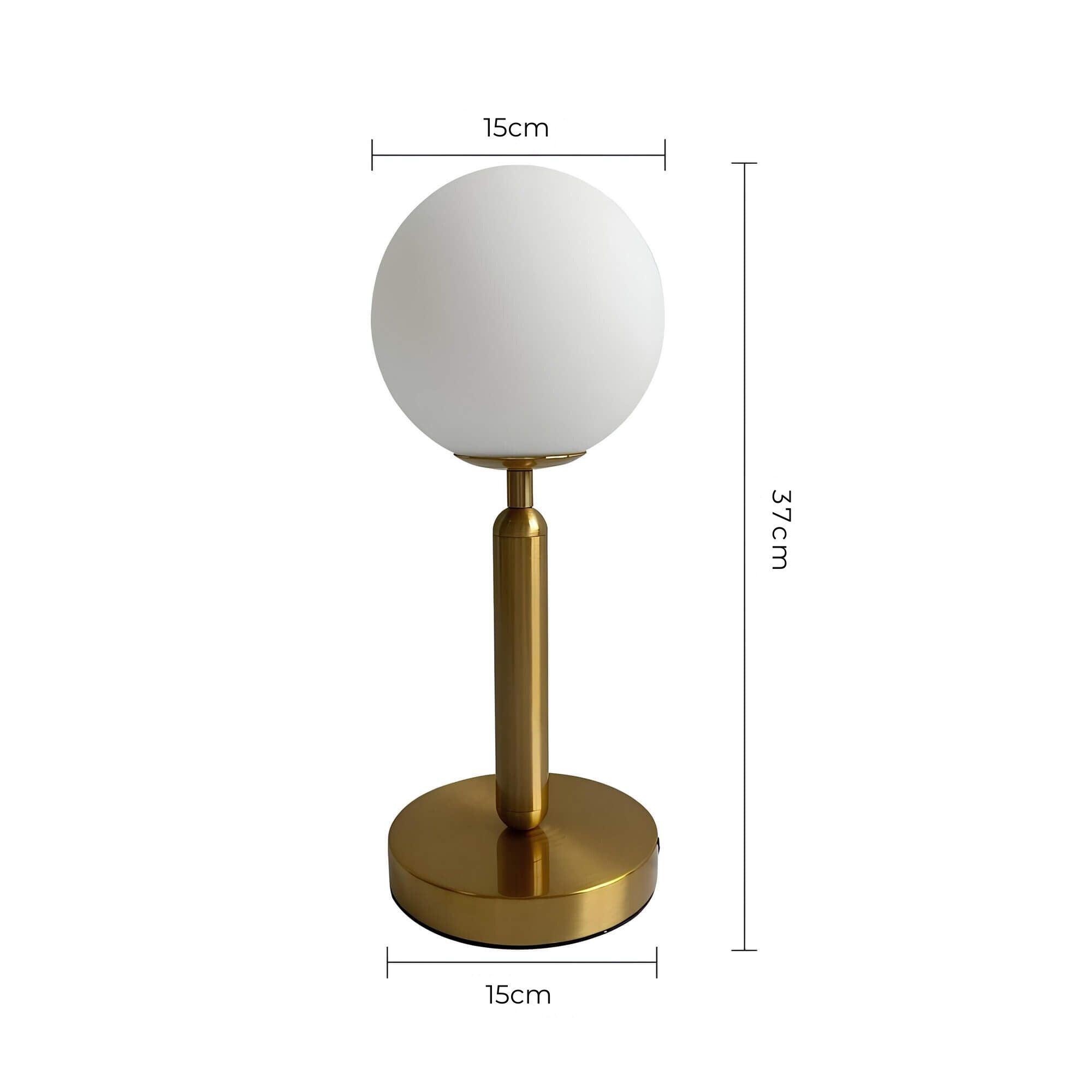 BowLift | Glass Table Lamp