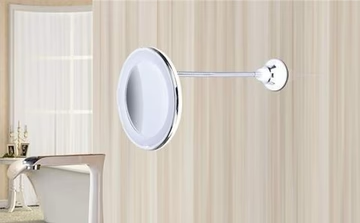 BowLift | 10X LED mirror on suction cup