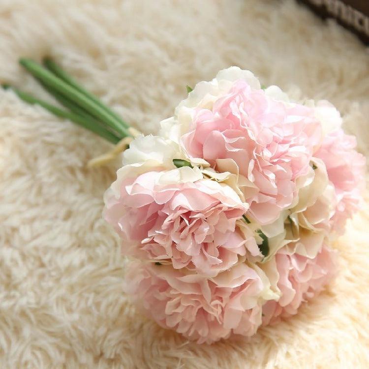 BowLift | Elegant Peony Silk Flower Bundle - Set of 5 Heads