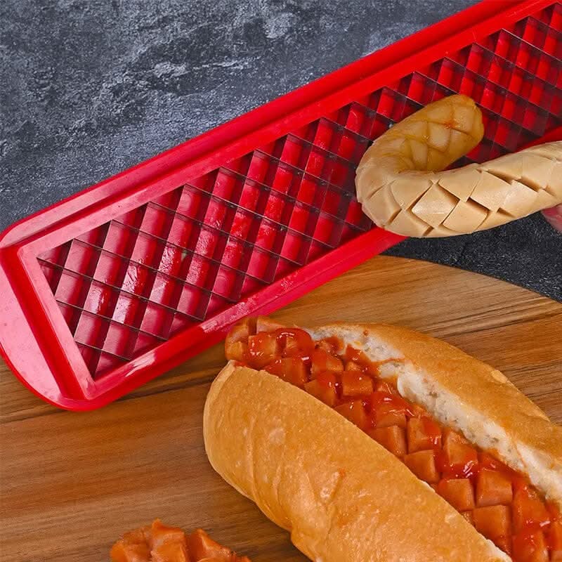 BowLift | Hot Dog Slicer – Criss-Cross Slots for Even Cooking