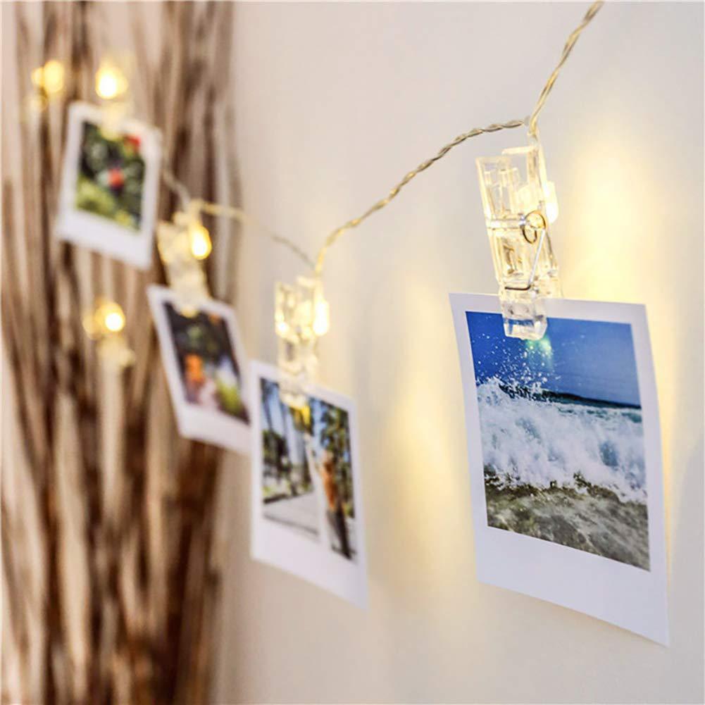 BowLift | Photo Clips LED Fairy String Lights for Pictures