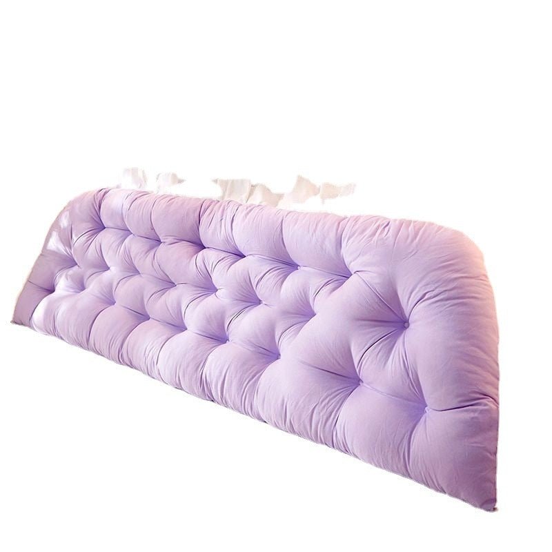 BowLift | Pink Tatami Pillow Headboard - Bed Sleeping Neck Body Pillow, Large Back Support Pillow for Bedroom Decor