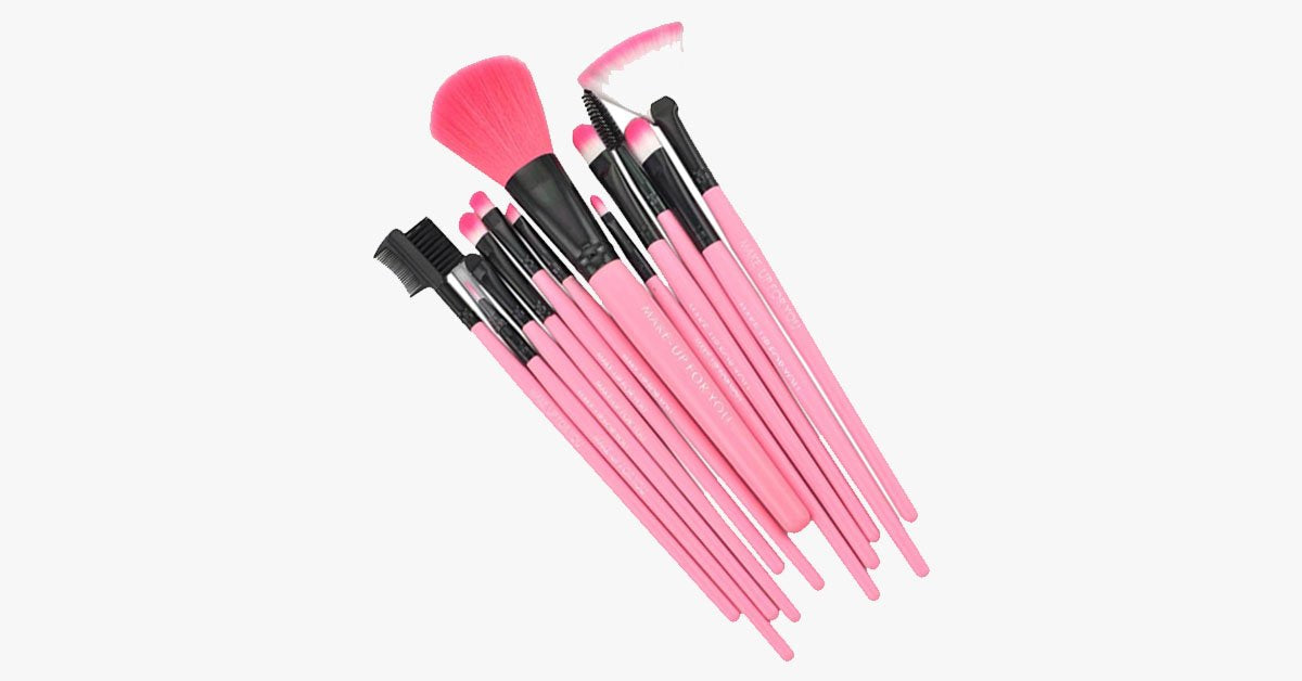 BowLift | 12-piece Pink Glory Brush Set