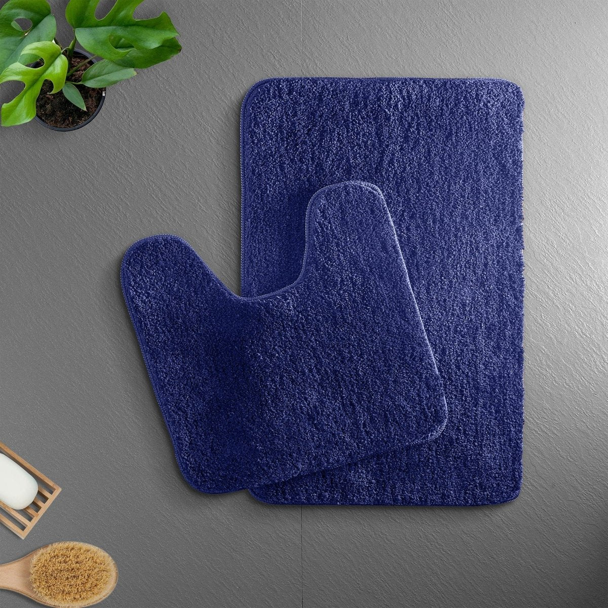 BowLift | VeluSoft Plush Microfiber Bath Mat | Quick-Absorbing, Non-Slip Bathroom Rug for Comfort and Safety