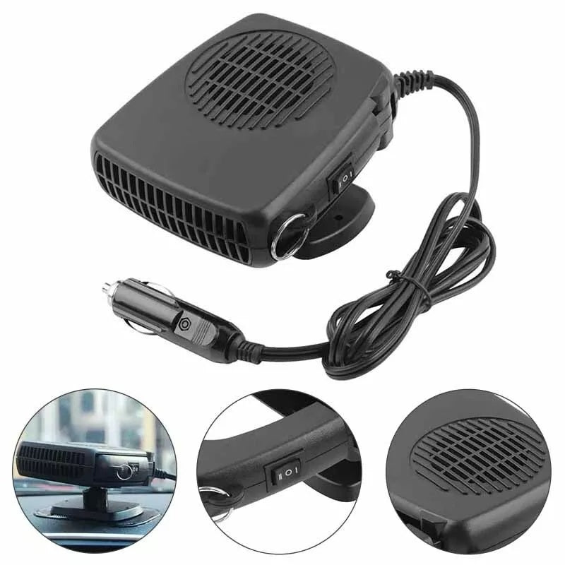 BowLift | 12V Portable Car Heater with 360° Rotatable Base