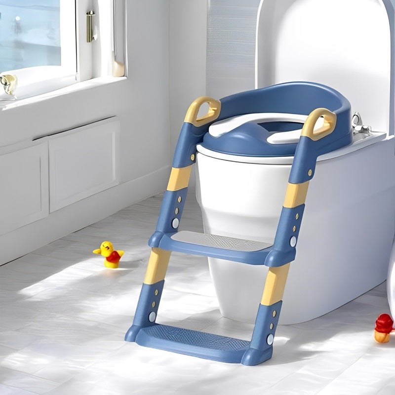 BowLift | Foldable Potty Trainer Seat with Ladder for Toddler