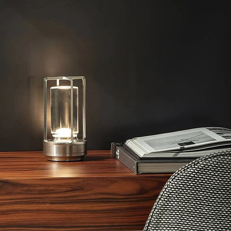 BowLift | Waterproof and Portable Crystal Table Lamp - AuroraGlow