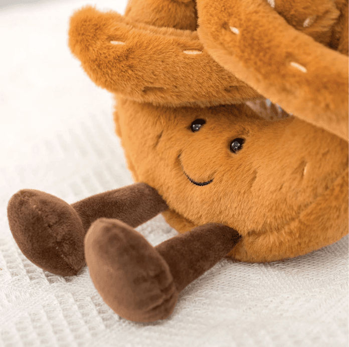 BowLift | Pretzel Croissant Toast Bread Plush Toy