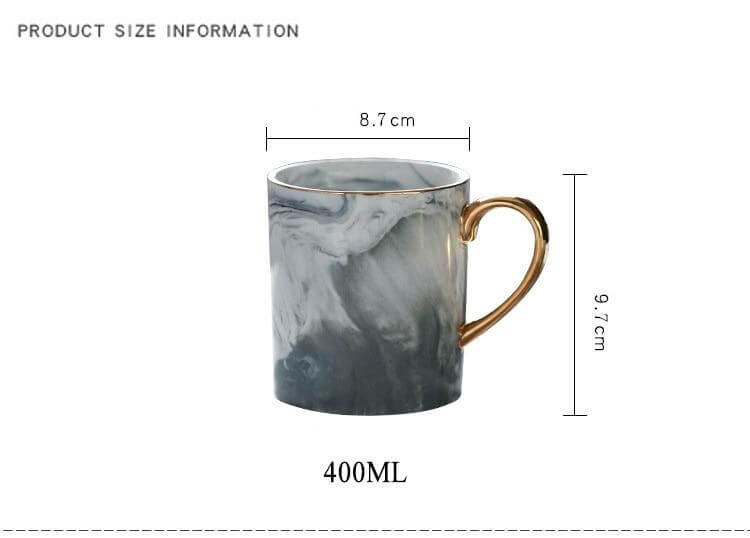 BowLift | European Marble Porcelain Mug