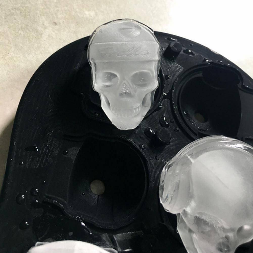 BowLift | 3D Skull Large Ice Cube Tray