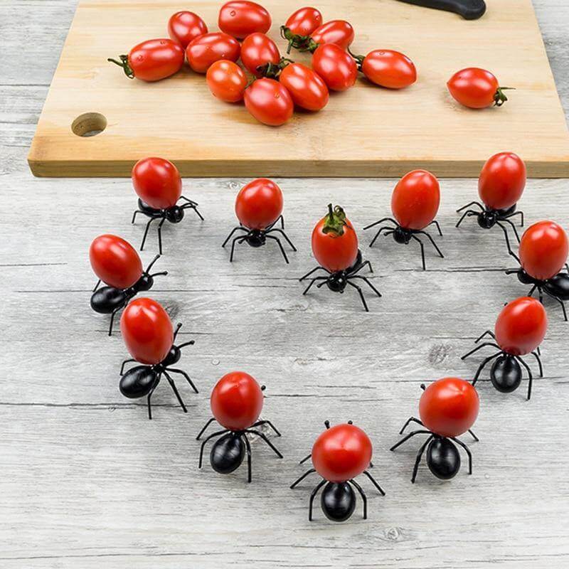 BowLift | 12Pcs Ants Food Fruit Holder