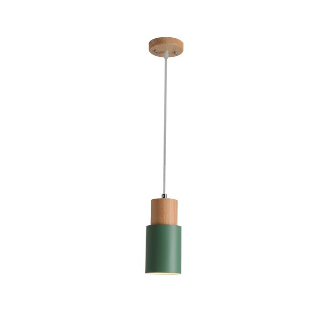 BowLift | Designer Nordic Wood Base Pendant Lamp