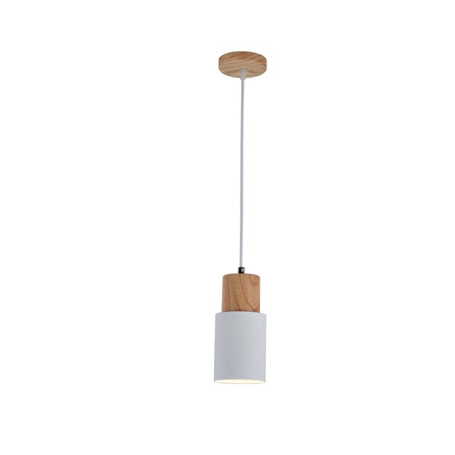 BowLift | Designer Nordic Wood Base Pendant Lamp