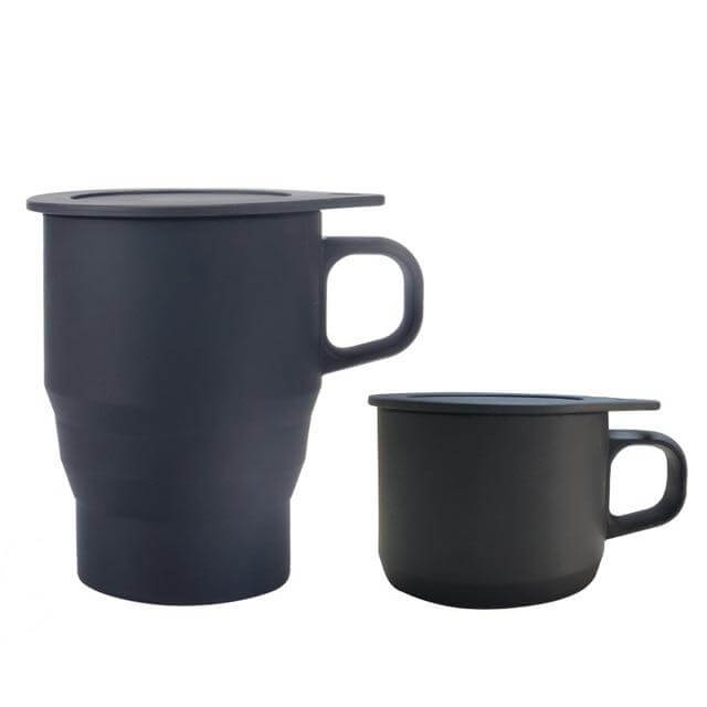 BowLift | Earth-Friendly Reusable Creative Silicone Foldable Mug