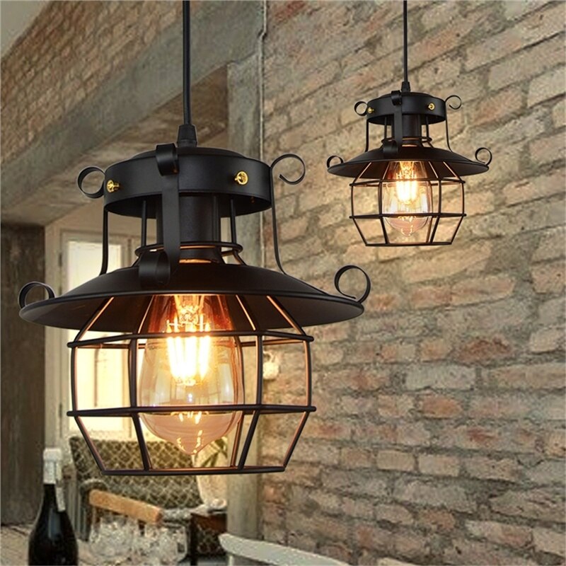 BowLift | Retro Antique Industrial Loft Ceiling Lamp