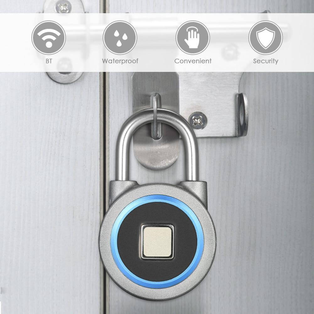 BowLift | Smarter Theft Protection Fingerprint Keyless Padlock