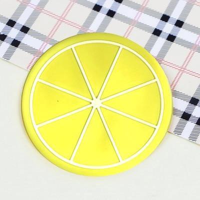 BowLift | 5pcs Silicon Custom Fruit Coasters