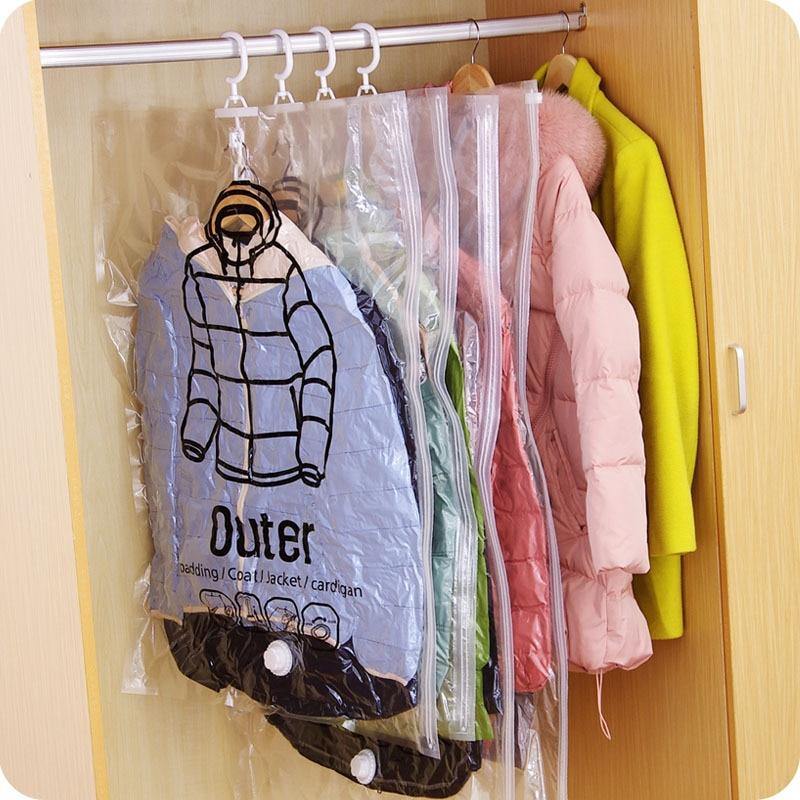 BowLift | Closet Organizer Hanging Vacuum Bag