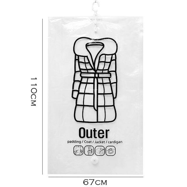 BowLift | Closet Organizer Hanging Vacuum Bag